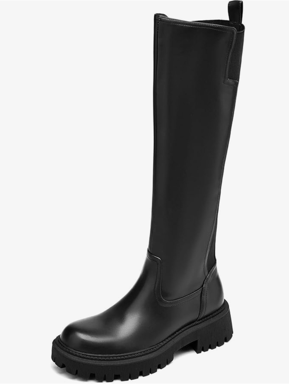 Tall Black Women's Riding Boot